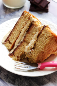 Chocolate and Peanut Butter Goober Cake