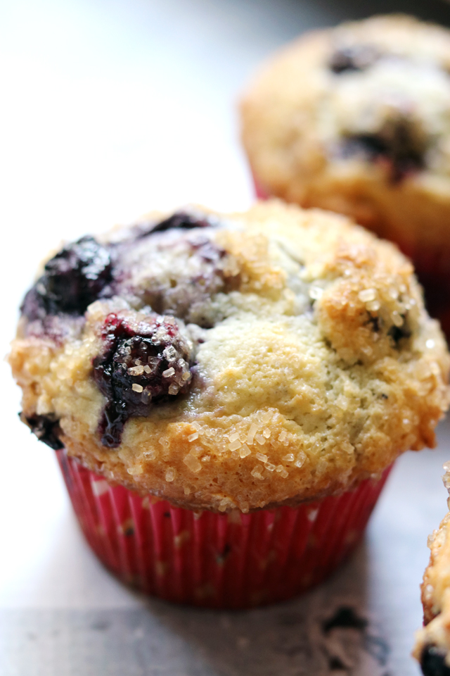 Perfect Blueberry Muffins - Joanne Eats Well With Others.