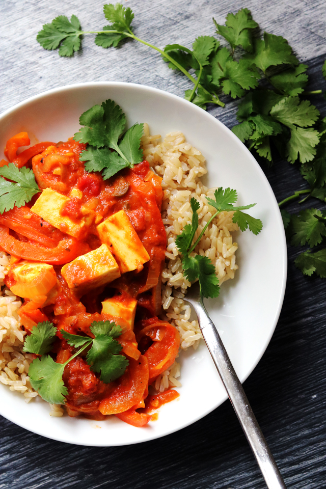 Slow-Cooked Pepper and Paneer Curry - Joanne Eats Well With Others