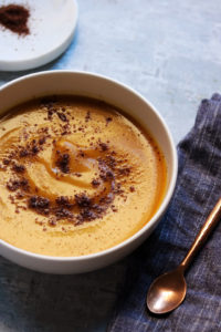 Persian Butternut Squash and Sweet Potato Soup