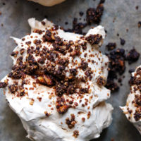 Spiced Praline Meringues