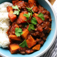 Sweet Potato Vindaloo