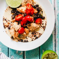 Smoky Black Bean and Tofu Scramble Tacos