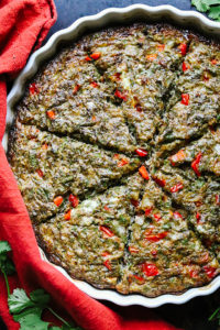Persian Green Bean Frittata (Kookoo Loobia Sabz)