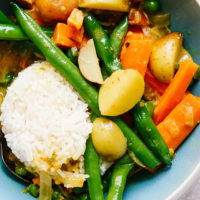 Keralan Spring Vegetable Coconut Curry