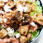 Tex-Mex Salmon Caesar Salad