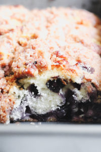 Blueberry Breakfast Crumb Cake