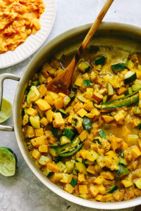 South Indian-ish Summer Squash