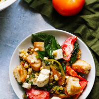 Corn, Tomato, and Crispy Bread Salad