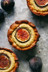 Fig and Pistachio Frangipane Tartlets