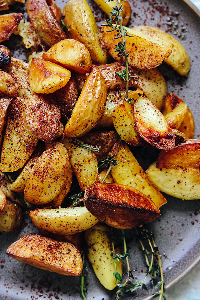 Crispy Potatoes with Rosemary and Sumac