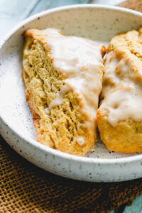 Maple-Glazed Pumpkin Scones