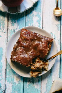 Caramel Apple Dapple Cake