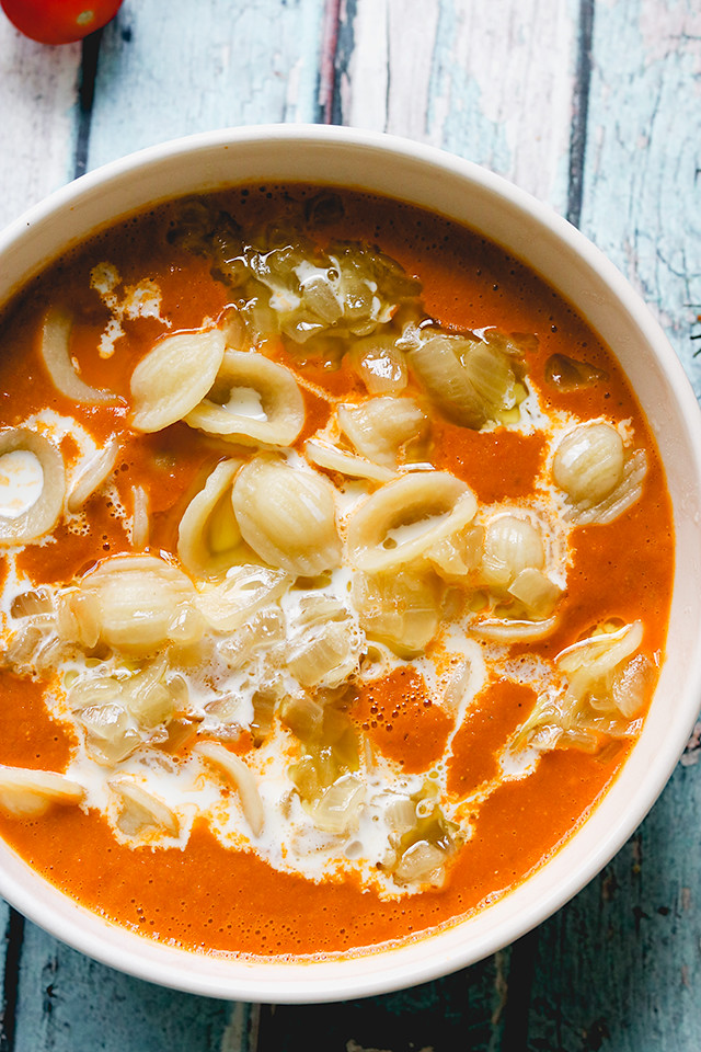 Creamy Tomato Soup With Caramelized Onions Joanne Eats Well With Others   Creamy Tomato Soup With Caramelized Onions 