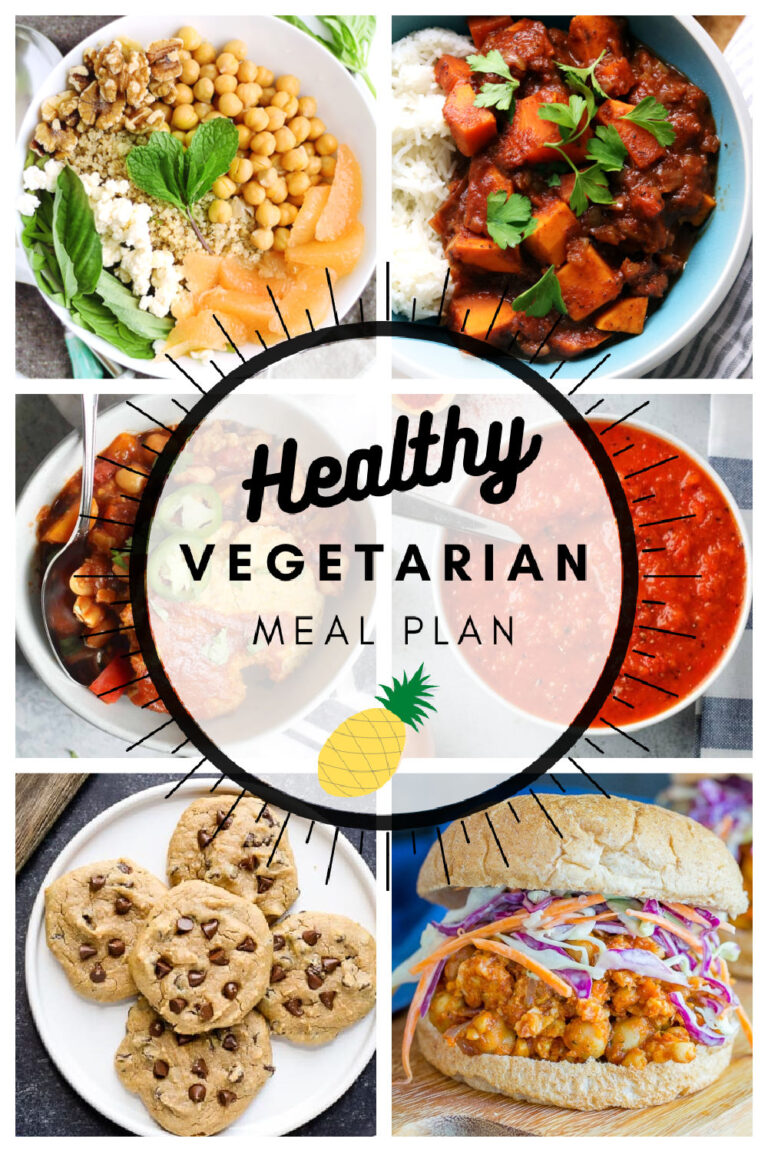 Healthy Vegetarian Meal Plan 1.2.21 Joanne Eats Well With Others