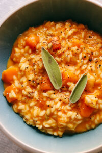 Butternut Squash, Taleggio, and Sage Risotto