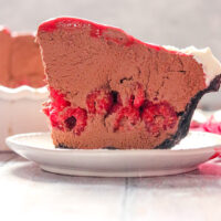Chocolate Covered Raspberry Pie