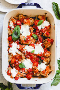 Not-Fried Eggplant Parmesan