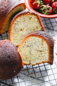 Almond Poppy Seed Bundt Cake