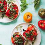 Whipped Ricotta Toast with Ripe Heirloom Tomatoes