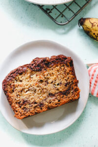 Nutella Swirled Banana Bread
