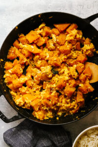 Thai Pumpkin and Egg Stir Fry