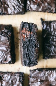 Wednesday Night (or Any Night) Dark Chocolate Brownies