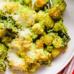 Cheesy Pesto Baked Gnocchi with Butternut Squash and Kale