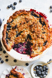 Blueberry Swamp Pie