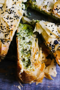Zucchini Spanakopita (Kolokithopita)