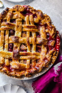 Cranberry Pear Pie