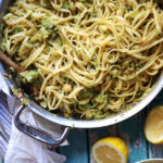 Weeknight Linguine with Chickpeas and Zucchini