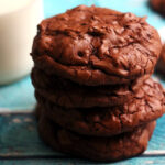 Chocolate Truffle Cookies with a Crackly Crust