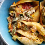 Stuffed Shells with Summer Vegetables