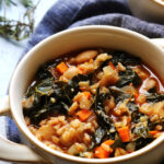 Tuscan White Bean, Kale, and Farro Stew