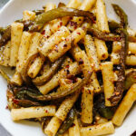 Pasta with Blistered Green Peppers