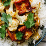 Spicy Cumin Tofu and Cauliflower Stir Fry