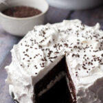 devil's food cake with angel frosting